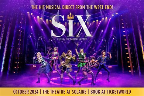 Hit musical ‘Six’ coming to Manila in October .